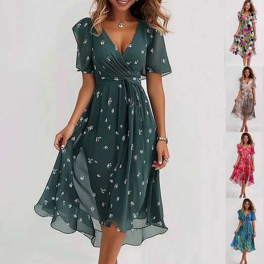 Robe Élégante d'Été pour Femme