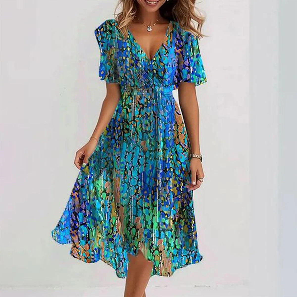 Robe Élégante d'Été pour Femme