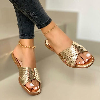 Chaussons Plats Confortables