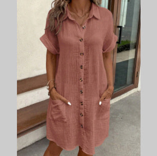 Robe Chemise Femme Été