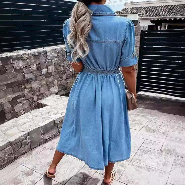 Robe Slim en Jean