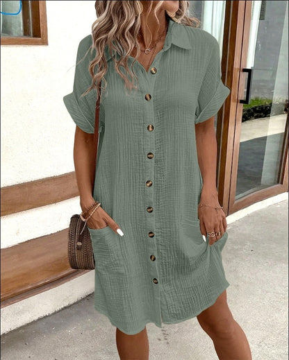Robe Chemise Femme Été