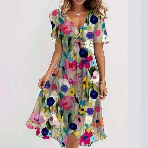 Robe Élégante d'Été pour Femme