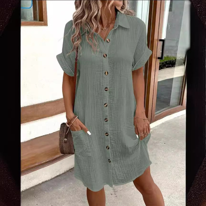 Robe Chemise Femme Été