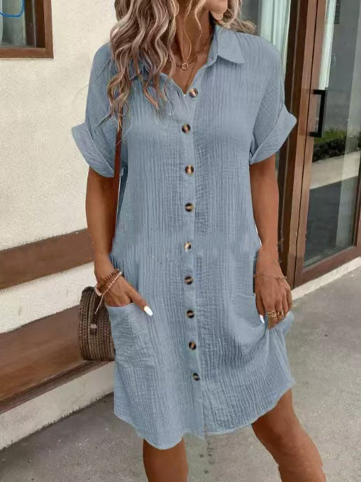 Robe Chemise Femme Été