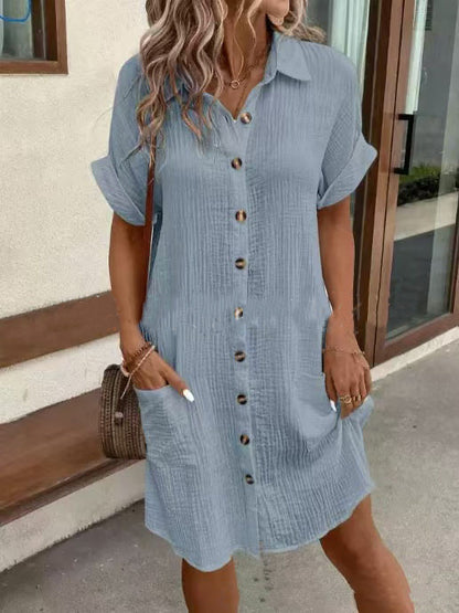 Robe Chemise Femme Été