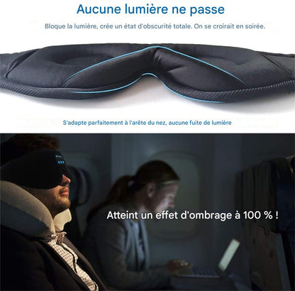 MASQUE DE SOMMEIL 3D BLUETOOTH
