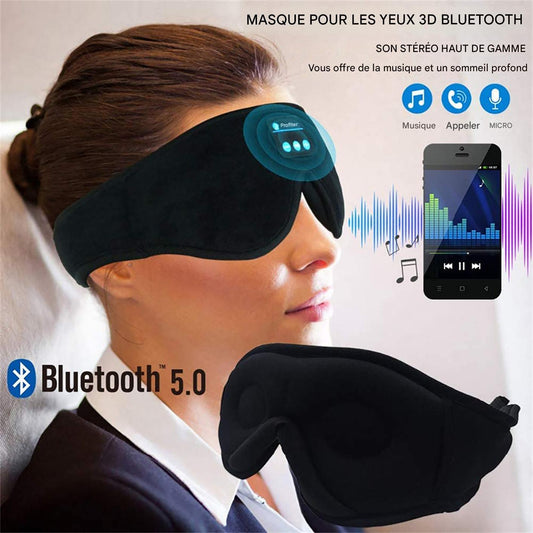 MASQUE DE SOMMEIL 3D BLUETOOTH