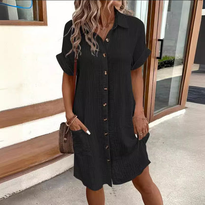 Robe Chemise Femme Été